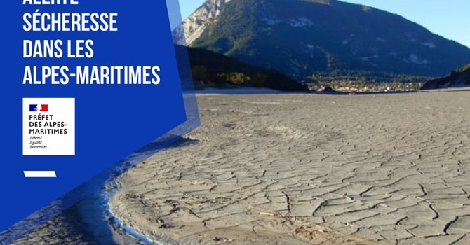 Siccità, l’acqua è sempre più sotto pressione: nelle Alpi-Maritimes le restrizioni salgono a 110 comuni