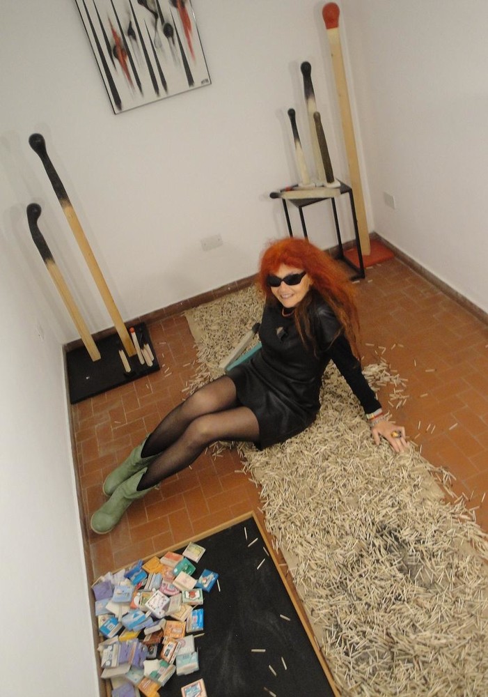 Serenella Sossi in mostra con gli artisti stArt al 109 di Nizza