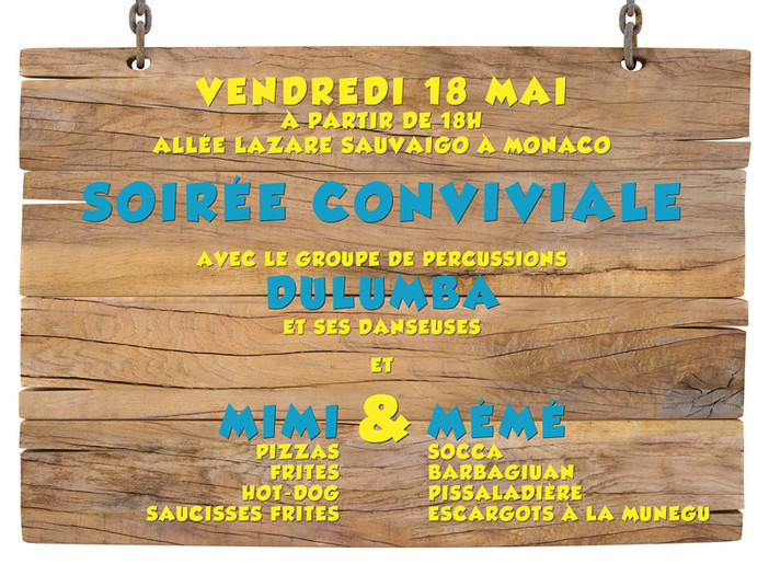 Venerdì 18 maggio appuntamento in Allée Lazare Sauvaigo a Montecarlo Venerdì 18 maggio appuntamento in Allée Lazare Sauvaigo a Montecarlo
