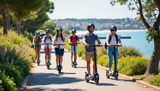 Monopattini elettrici, stretta sulla sicurezza: casco e giubbotto obbligatori nelle Alpi Marittime