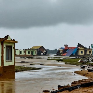 Capo Verde devastato dalla tempesta Erin, tra le peggiori calamità degli ultimi decenni.