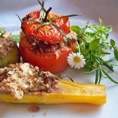 Tomates farcies alla nizzarda