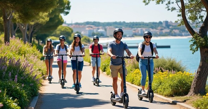 Monopattini elettrici, stretta sulla sicurezza: casco e giubbotto obbligatori nelle Alpi Marittime