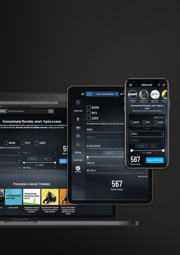 Prenotazione auto online e notifiche su offerte? È Trivellato