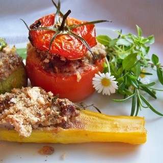 Tomates farcies alla nizzarda