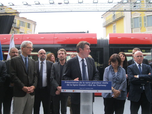 Ecco il nuovo Tram della linea 2 a Nizza, pronto ad operare dal 2018