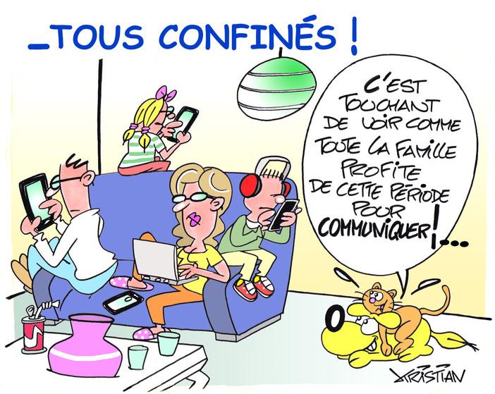 La vignetta di Kristian pubblicata su Nice Matin