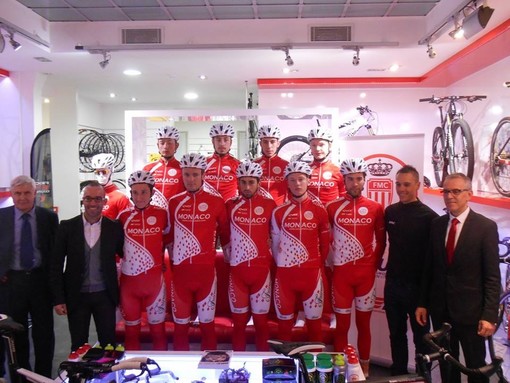 Il team ciclistico del Principato di Monaco prepara la nuova stagione 2015