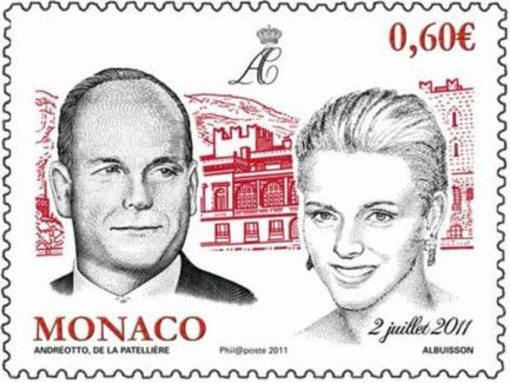 Uno dei francobolli - photo copyright Office des Timbres et des Monnaies Monaco Uno dei francobolli - photo copyright Office des Timbres et des Monnaies Monaco