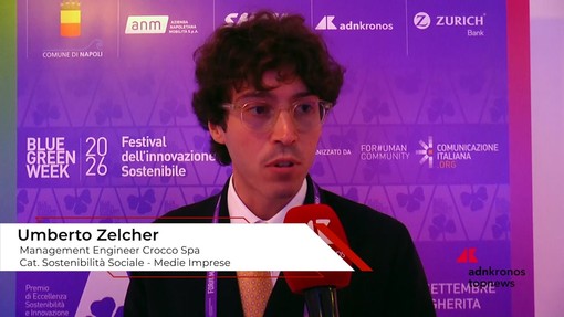 Blue Green Economy Award 2026: Zelcher (Crocco Spa) , 'la nostra priorità investire sulle persone' Blue Green Economy Award 2026: Zelcher (Crocco Spa) , 'la nostra priorità investire sulle persone'