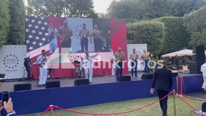 Usa, a villa Taverna a Roma i festeggiamenti per il 4 luglio