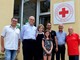 La Croce Rossa di Monaco in provincia di Cuneo per una visita a Busca