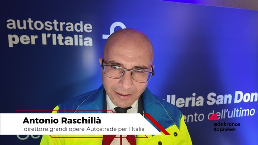 Raschillà (Grandi Opere Autostrade per l'Italia): "Fine scavo galleria San Donato traguardo importantissimo"