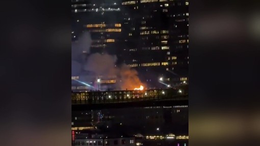 Usa, fiamme sul ponte di Brooklyn durante i fuochi d'artificio del 4 luglio