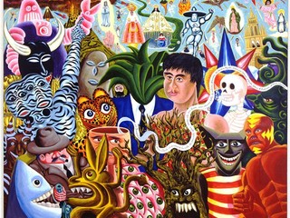 Hervé di Rosa, Depedida de la muneca 2003-2004 Acrylique sur toile 200 x 250 cm © Adagp Paris 2026