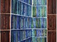Hervé di Rosa, Bibliothèque, 2011 Aquarelle sur toile 170 x 130 cm © Adagi Paris 2026 Hervé di Rosa, Bibliothèque, 2011 Aquarelle sur toile 170 x 130 cm © Adagi Paris 2026