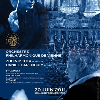 Mehta, Barenboim e la Filarmonica di Vienna. Concerto eccezionale al Grimaldi Forum Monaco