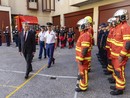 Il Corpo dei Vigili del Fuoco di Monaco accoglie S.E. Christophe Mirmand, nuovo Ministro di Stato