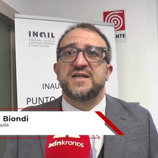 Biondi: "Nuovo centro protesico Inail all'Aquila innalza il livello di civiltà della comunità"