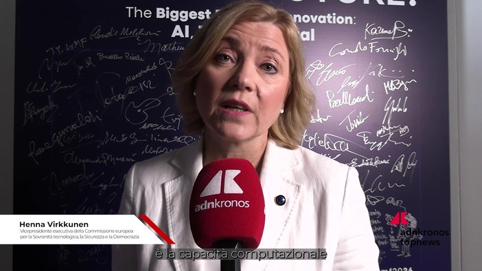 Ia, Virkkunen (Ue): "Accelerare innovazione, ma consapevoli dei rischi"