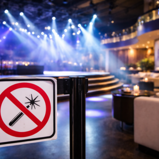 Una nuova regola per rafforzare la sicurezza: stop ai dispositivi pirotecnici nei luoghi pubblici chiusi del Principato.