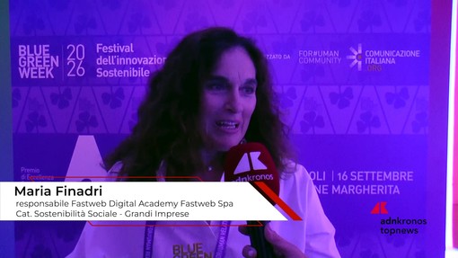 Blue Green Economy Award 2026: Finadri (Fastweb S.p.A.), 'investire nella formazione serve per costruire l'Italia del futuro' Blue Green Economy Award 2026: Finadri (Fastweb S.p.A.), 'investire nella formazione serve per costruire l'Italia del futuro'