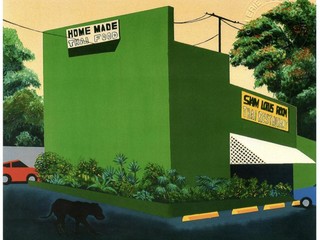 Hervé di Rosa,Thai Food, 2005 Acrylique et polyuréthane sur toile 152 x 121 cm Collection privée © Adagp Paris 2026