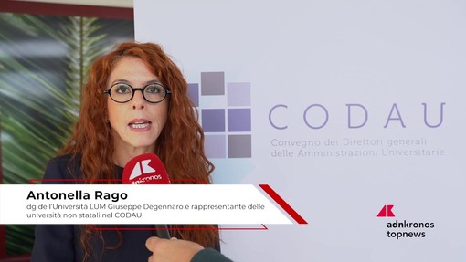 Università, Rago (LUM): "Non si tratta più di una realtà di nicchia"