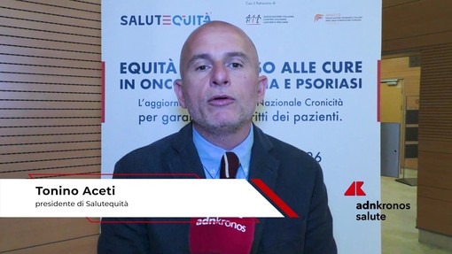Sanità: Aceti (Salutequità), 'con psoriasi ed ematologia in Pnc decongestione centri ospedalieri' Sanità: Aceti (Salutequità), 'con psoriasi ed ematologia in Pnc decongestione centri ospedalieri'