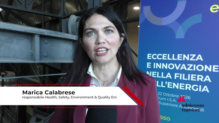 Energia, Calabrese (Eni): «Eccellenza è sicurezza quotidiana»