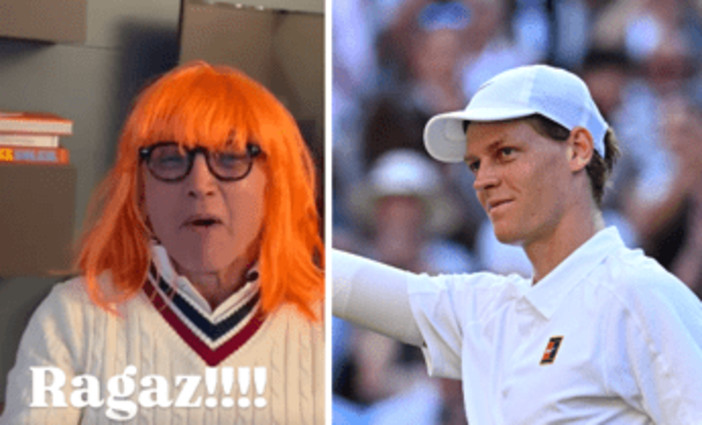 Sinner in finale a Wimbledon, la promessa del 'carota boy' Bruno Barbieri Sinner in finale a Wimbledon, la promessa del 'carota boy' Bruno Barbieri