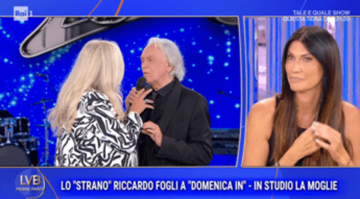 Riccardo Fogli 'confuso' a Domenica In, la moglie spiega: "Voleva fare il simpatico" Riccardo Fogli 'confuso' a Domenica In, la moglie spiega: "Voleva fare il simpatico"