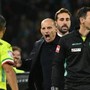 Stangata per Allegri, due giornate di squalifica e multa dopo l'espulsione con la Roma Stangata per Allegri, due giornate di squalifica e multa dopo l'espulsione con la Roma