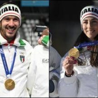 Milano Cortina, Ghiotto e Vittozzi portabandiera nella cerimonia di chiusura: chi sono i due olimpionici azzurri
