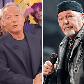 A BellaMa' cantano Vasco Rossi, l'omaggio di Pierluigi Diaco e la replica del rocker