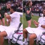 Wimbledon, lo scherzo di Djokovic e la raccattapalle trema