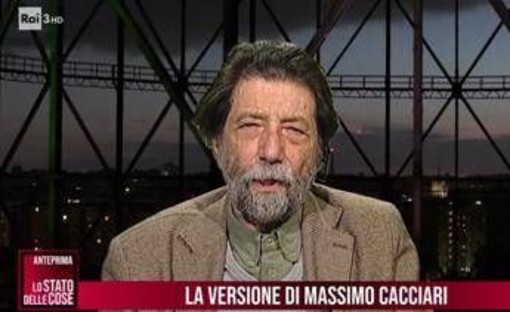 Iran, Cacciari e l'analisi in tv: "Verso terza guerra mondiale e Europa non esiste"