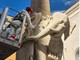 Roma, Elefante di Bernini restaurato dopo distacco della zanna Roma, Elefante di Bernini restaurato dopo distacco della zanna
