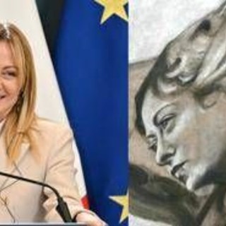 Meloni scherza su affresco con il suo volto: "No, decisamente non sembro un angelo" Meloni scherza su affresco con il suo volto: "No, decisamente non sembro un angelo"