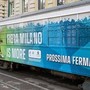 Milano-Cortina, tram olimpico di Fiera Milano attraversa la città