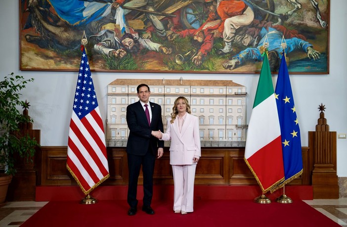 Italia-Usa, Meloni incontra Rubio “Dialogo franco tra alleati” Italia-Usa, Meloni incontra Rubio “Dialogo franco tra alleati”