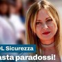 Meloni: "Se commetti un reato non puoi pretendere risarcimento per i danni subiti, non è giusto" Meloni: "Se commetti un reato non puoi pretendere risarcimento per i danni subiti, non è giusto"