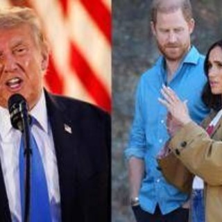 Donald Trump contro Harry e Meghan: "Hanno fatto cose terribili, io non li avrei mai accolti di nuovo come Re Carlo" Donald Trump contro Harry e Meghan: "Hanno fatto cose terribili, io non li avrei mai accolti di nuovo come Re Carlo"