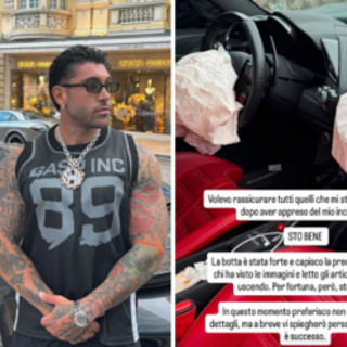 Steven Basalari, l'incidente con la Ferrari: "La botta è stata forte, ma sto bene" Steven Basalari, l'incidente con la Ferrari: "La botta è stata forte, ma sto bene"