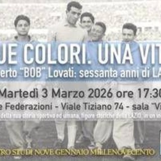"Sessant'anni di Lazio", un libro per 'Bob' Lovati "Sessant'anni di Lazio", un libro per 'Bob' Lovati