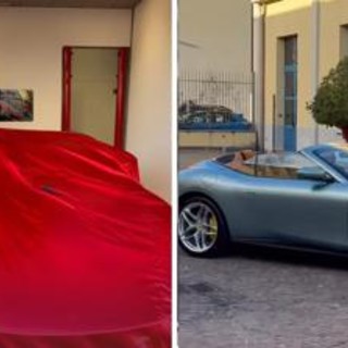 Fedez e la nuova Ferrari Roma: &quot;La prima in Italia&quot;
