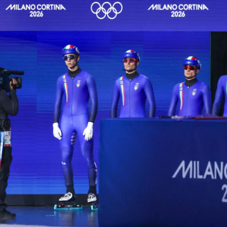 Bronzo Italia nella staffetta maschile di Short Track