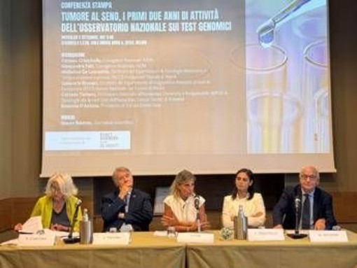 Tumore seno, D'Antona (Europa Donna): "Con test genomico terapia mirata" Tumore seno, D'Antona (Europa Donna): "Con test genomico terapia mirata"