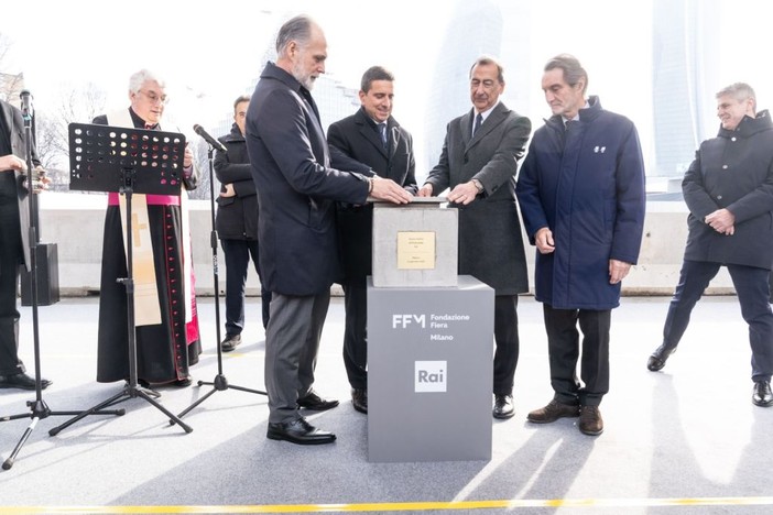 Milano, inaugurato in Fiera il cantiere del nuovo centro di produzione RAI