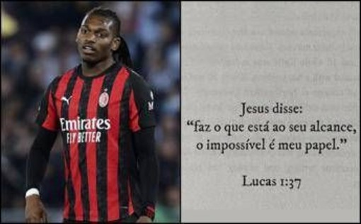Leao cita il Vangelo dopo il mancato abbraccio con Allegri: "L'impossibile è compito mio"